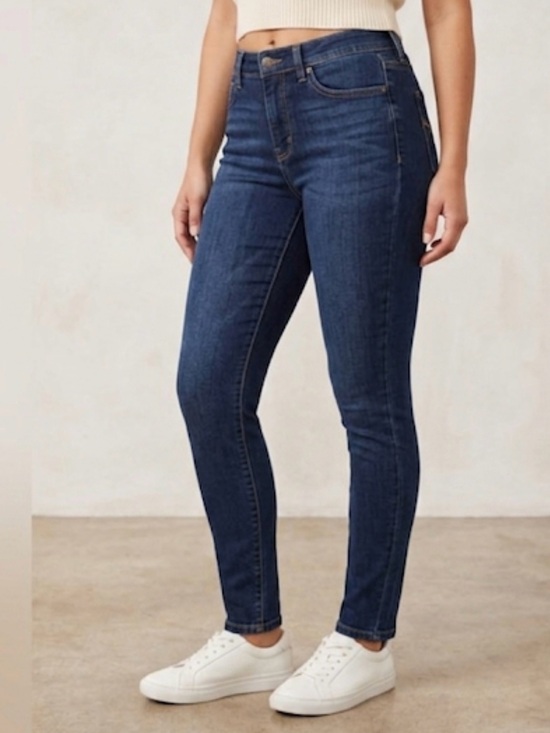 Jessica Simpson Denim - Jessica Simpson High Rise Dark Blue Jeans